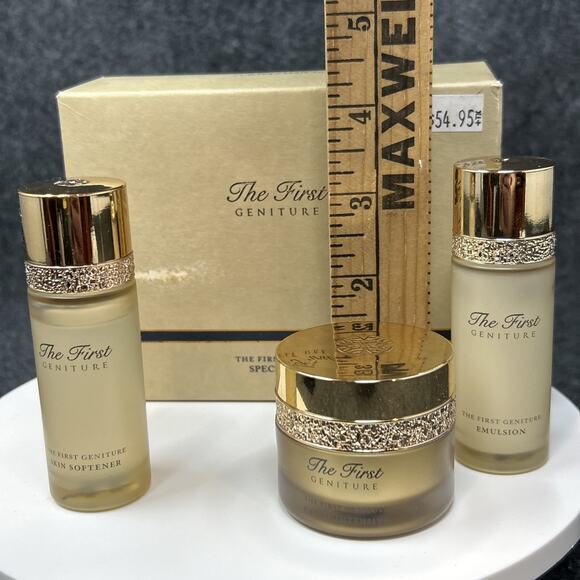 OHUI The First Geniture Special Gift Set AntiAging Skincare Set 3pc Vanity Decor - Picture 2 of 14